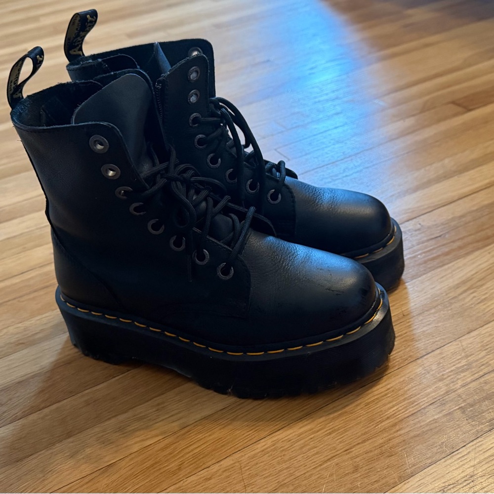 Dr. Martens Black Combat Boots